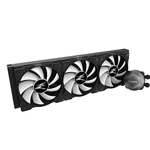 Amazon.co.jp: ZALMAN ALPHA 36 Black 簡易水冷CPUクーラー ARGB搭載